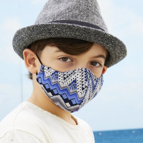 Buddha Pants Unisex One Size Cloth Face Mask 5 Pack Kids - Picture 2 of 5